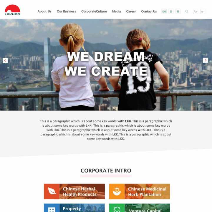 LKKHPG 李錦記 – 香港網站設計